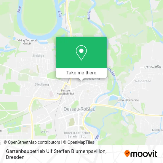 Карта Gartenbaubetrieb Ulf Steffen Blumenpavillon