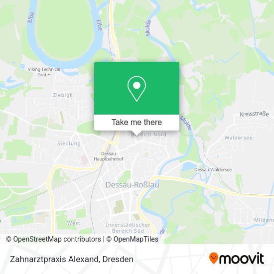 Карта Zahnarztpraxis Alexand