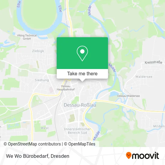 Карта We Wo Bürobedarf