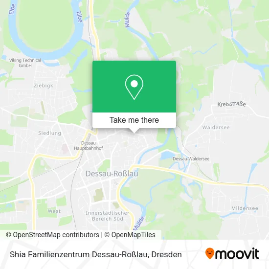 Карта Shia Familienzentrum Dessau-Roßlau