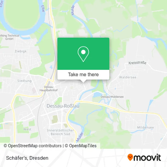 Карта Schäfer's