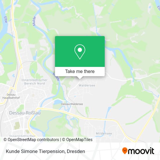 Карта Kunde Simone Tierpension