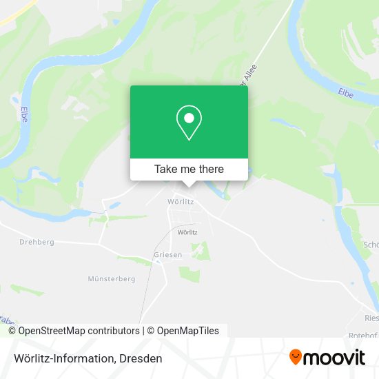 Карта Wörlitz-Information