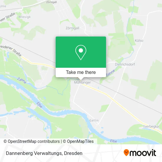 Карта Dannenberg Verwaltungs