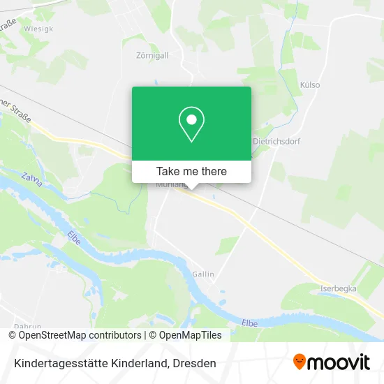 Карта Kindertagesstätte Kinderland
