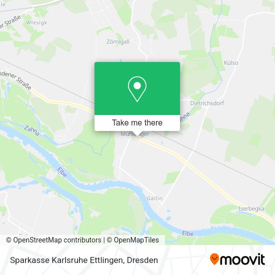 Карта Sparkasse Karlsruhe Ettlingen