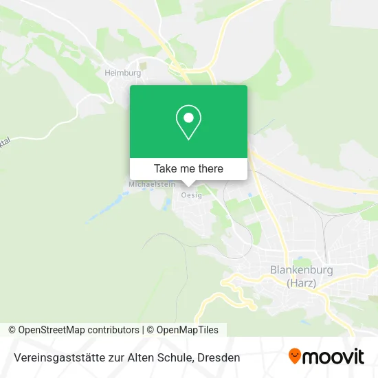 Vereinsgaststätte zur Alten Schule map