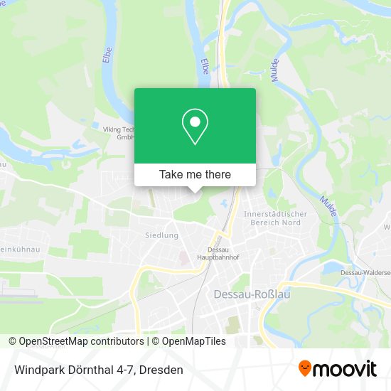 Карта Windpark Dörnthal 4-7