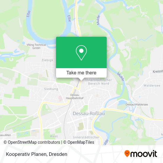 Карта Kooperativ Planen