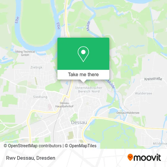 Rwv Dessau map