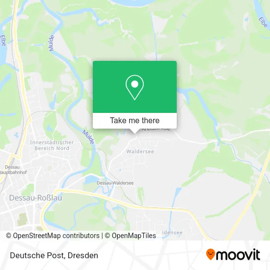 Карта Deutsche Post