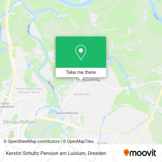 Карта Kerstin Schultz Pension am Luisium