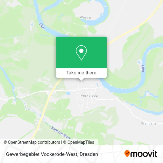 Карта Gewerbegebiet Vockerode-West