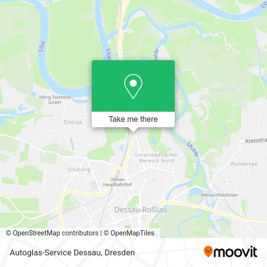 Карта Autoglas-Service Dessau