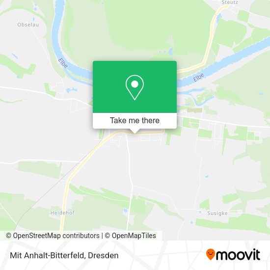 Карта Mit Anhalt-Bitterfeld