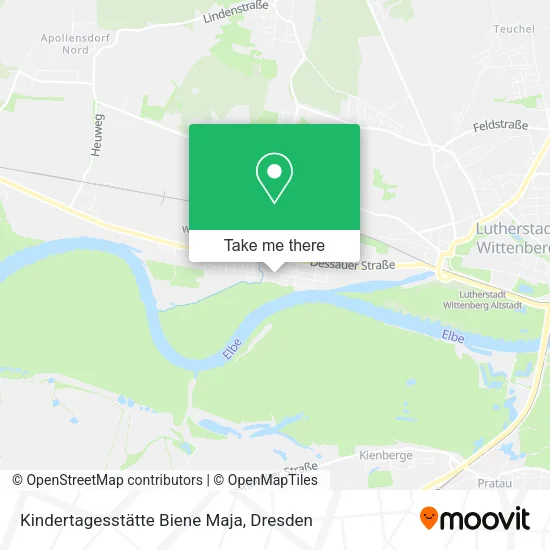 Карта Kindertagesstätte Biene Maja