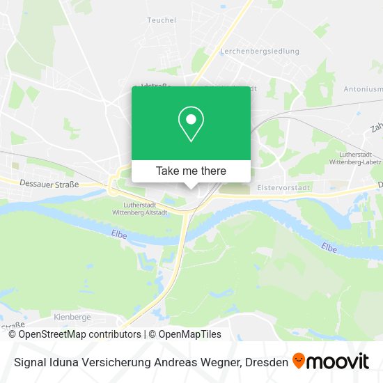 Карта Signal Iduna Versicherung Andreas Wegner