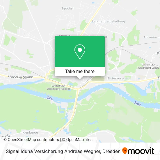 Карта Signal Iduna Versicherung Andreas Wegner
