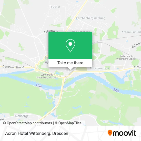 Карта Acron Hotel Wittenberg