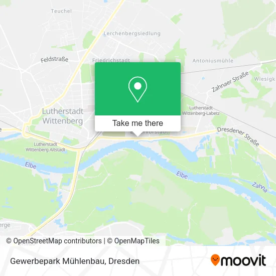 Карта Gewerbepark Mühlenbau