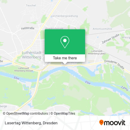 Карта Lasertag Wittenberg