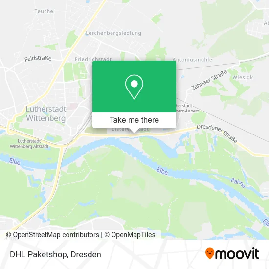 Карта DHL Paketshop