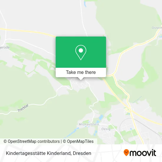 Карта Kindertagesstätte Kinderland
