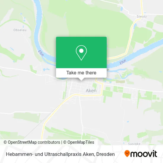 Карта Hebammen- und Ultraschallpraxis Aken