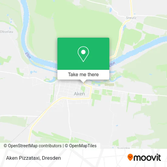 Aken Pizzataxi map