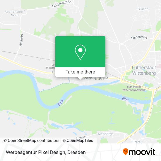 Карта Werbeagentur Pixel Design