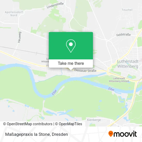 Карта Maßagepraxis la Stone