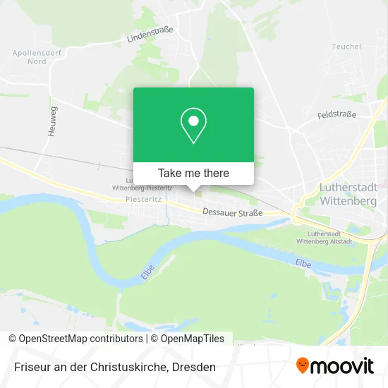 Карта Friseur an der Christuskirche
