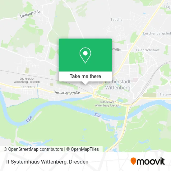It Systemhaus Wittenberg map