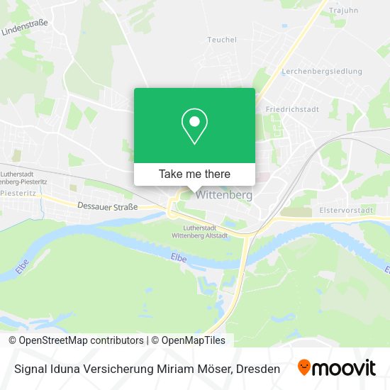 Карта Signal Iduna Versicherung Miriam Möser