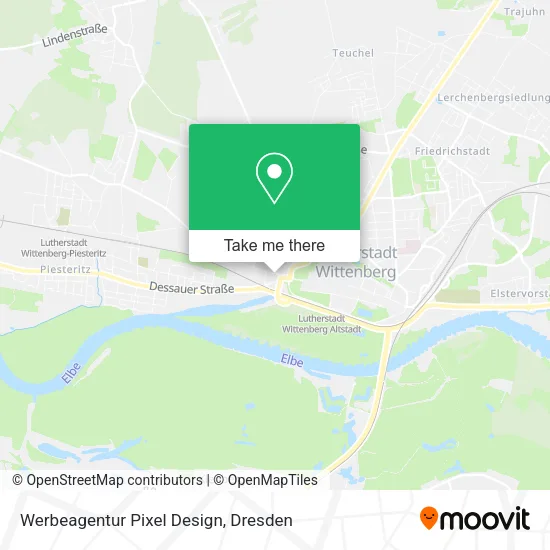 Карта Werbeagentur Pixel Design