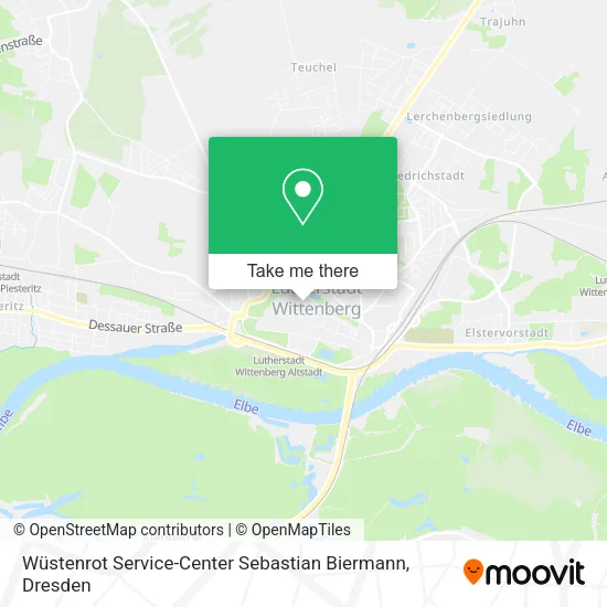 Карта Wüstenrot Service-Center Sebastian Biermann