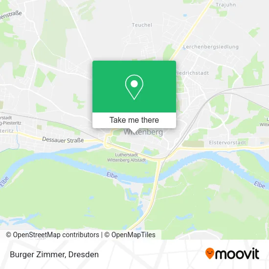 Карта Burger Zimmer