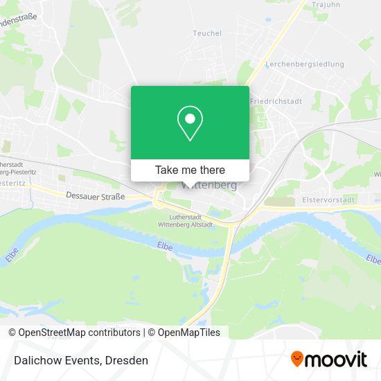 Карта Dalichow Events