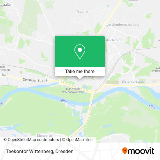 Карта Teekontor Wittenberg