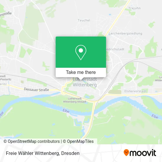 Карта Freie Wähler Wittenberg