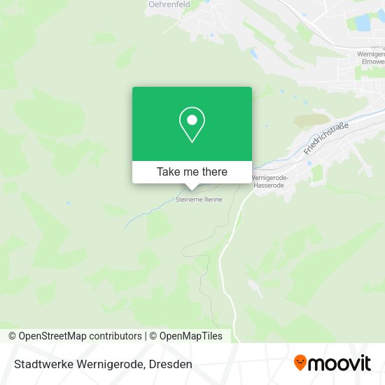 Карта Stadtwerke Wernigerode
