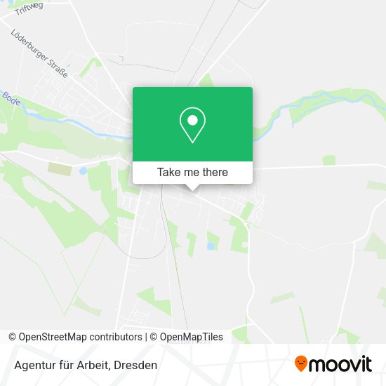 Карта Agentur für Arbeit