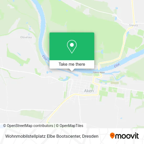Карта Wohnmobilstellplatz Elbe Bootscenter