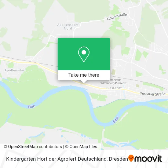 Карта Kindergarten Hort der Agrofert Deutschland