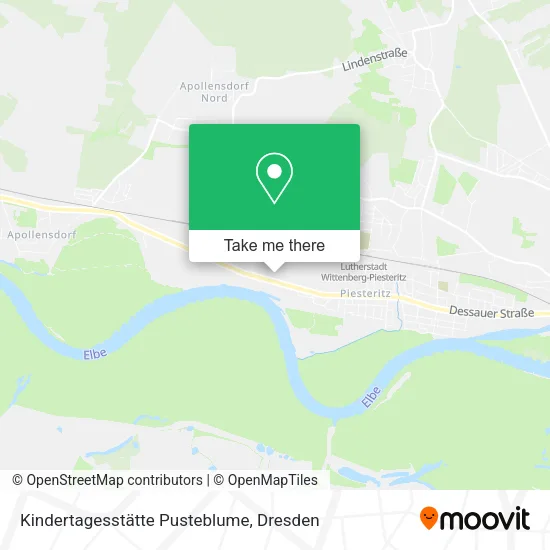 Карта Kindertagesstätte Pusteblume