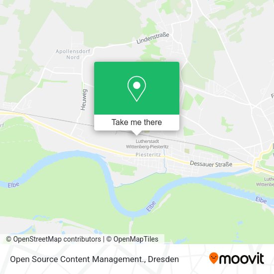 Open Source Content Management. map