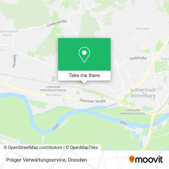 Карта Präger Verwaltungservice