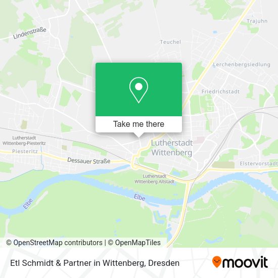 Карта Etl Schmidt & Partner in Wittenberg