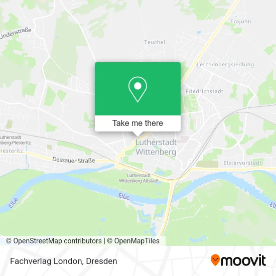 Карта Fachverlag London