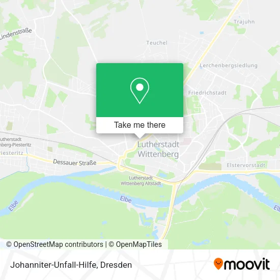 Карта Johanniter-Unfall-Hilfe